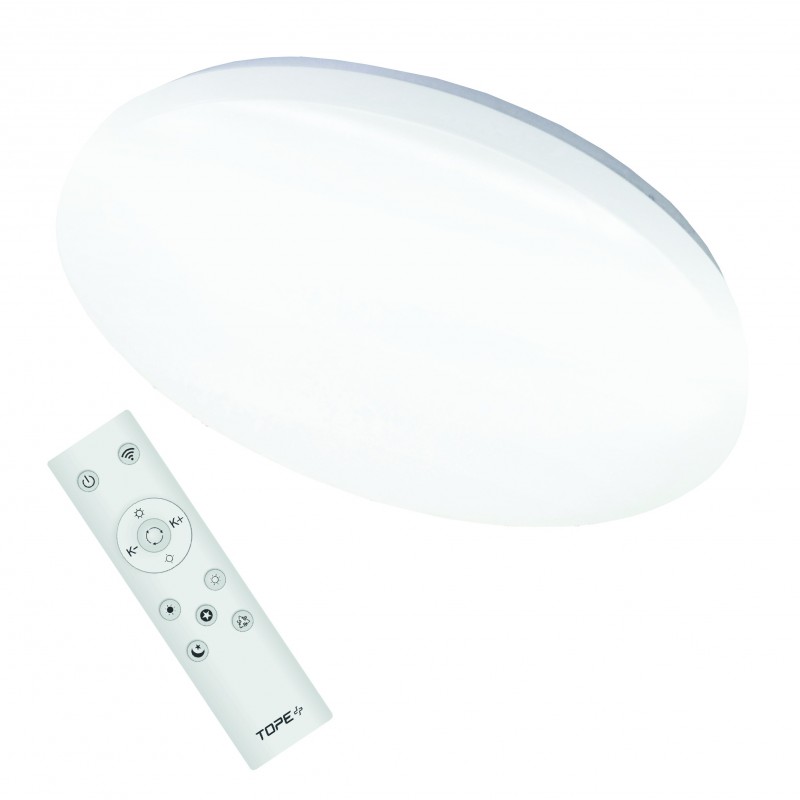 Lubinis / Sieninis 48W LED šviestuvas su belaidžiu šviesos ryškumo, šviesos spektro, RGB reguliavimu  - 1