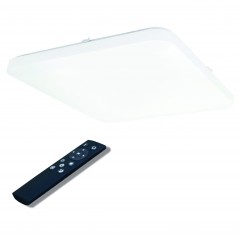Square ceiling 48W LED luminaire with wireless light brightness and light spectrum adjustment  - 1