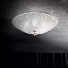 Ceiling luminaire Shell Pl6 Trasparente 8622          