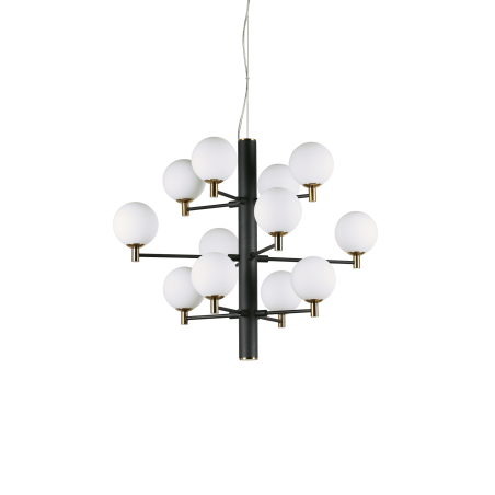 Suspended luminaire Copernico Sp12 Nero 197319            - 1