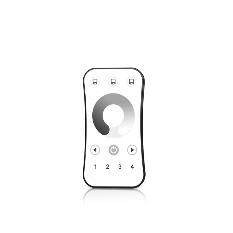 LED lighting control system remote control, 4 zone, white  - 1