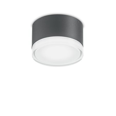 Ceiling luminaire Urano Pl1 Small Antracite 168111           - 1