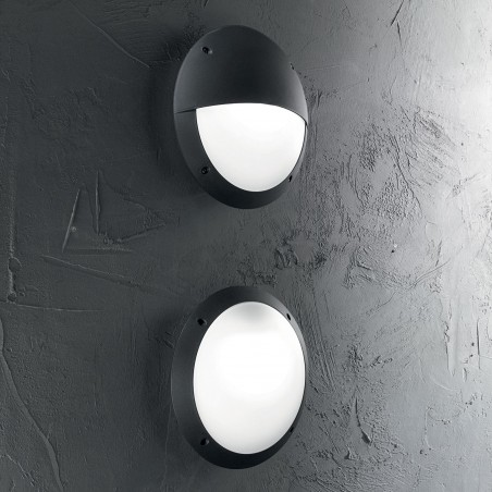 Wall luminaire Lucia-1 Ap1 Nero 96674          
