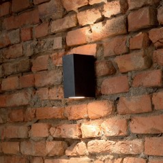 Wall luminaire Up Ap2 Nero 115344          