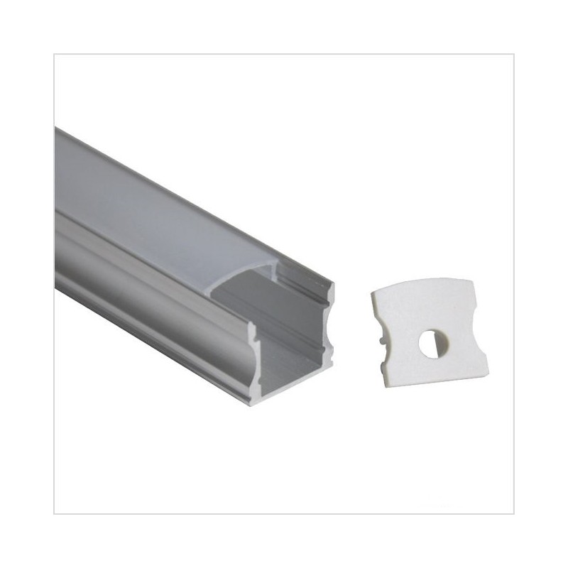 LED profilis with diffuser BN-J, surface 3000x17.5x15 mm  - 1