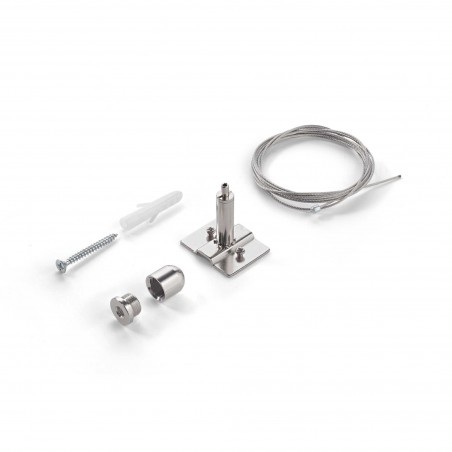 Pakabinimo Rinkinys Ego Kit Single Steel Cable 2 Mt  - 1
