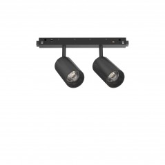 Double magnetc luminaire mounted to track EGO_TRACK_DOUBLE_16W_3000K_BK           - 1