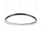 Suspended luminaire GEMINI SP D81 NERO             