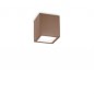 Ceiling luminaire TECHO PL1 SMALL COFFEE             
