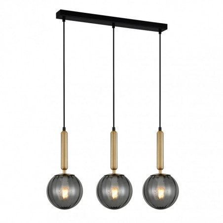 Suspended luminaire PND-2324-3L BRO+SG  - 1