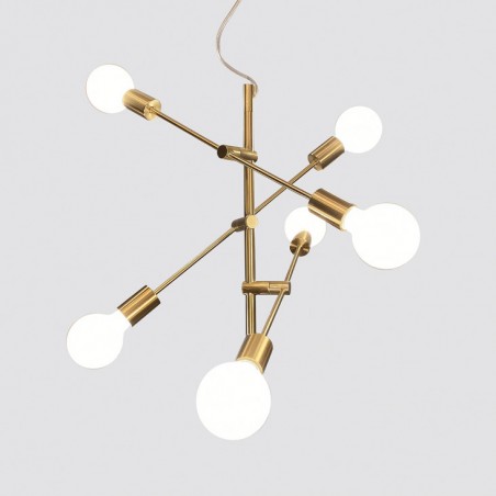 Suspended luminaire PND-0188-6-BRS               - 1