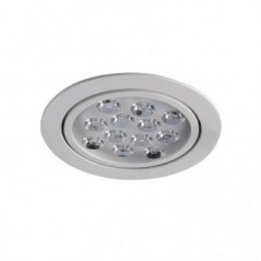 Recessed LED luminaire TS04136A 12W 1200LM 3000K S.WH          - 1