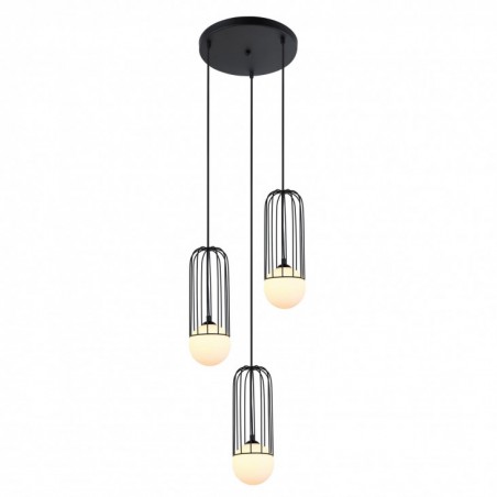 Suspended luminaire MDM-3938/3 BK              - 1