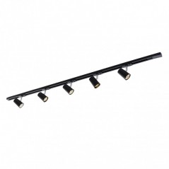 Surface track with 5 luminaires 914121 BL           - 1