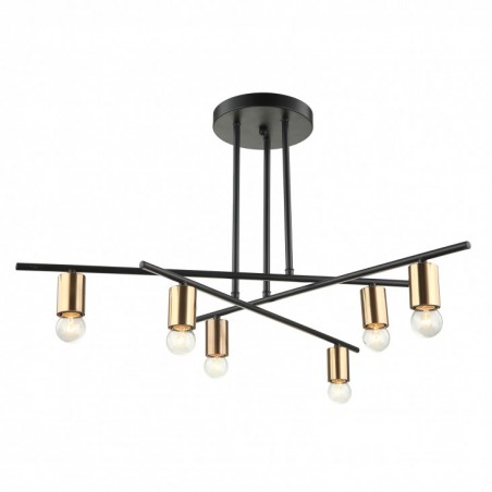 Suspended luminaire MDM3658/6 BK+BRO              - 1