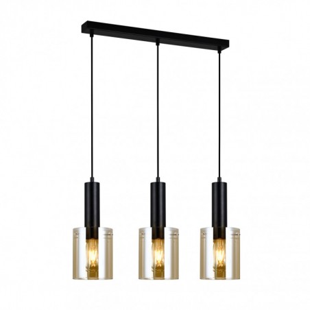 Suspended luminaire PND-5581-3-BK+AMB               - 1