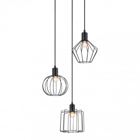 Suspended luminaire MDM-3345-3 BK              - 1