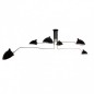 Suspended luminaire MDE610/4+2