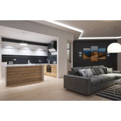 Concealed LED profile W3M 3000mm  - 3