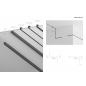 Magnetic track surface / suspension 2000mm