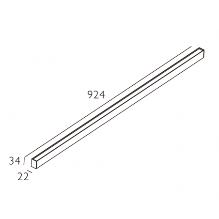 Magnetinis šviestuvas VLB2292S, 28,8W, 3000K