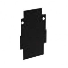 Blanking panel for magnetic track R35-2 black  - 1