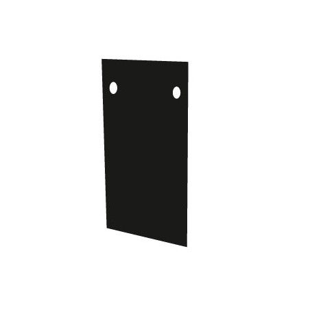 Blanking panel for magnetic track S20 black  - 1