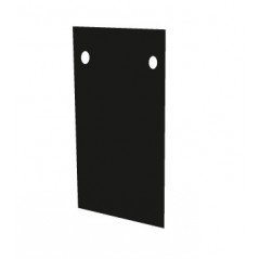 Blanking panel for magnetic track S20 white  - 1