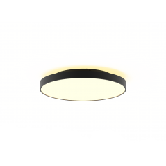 Ceiling LED luminaire Corona 48W down +15W up, Black, dimerizable  - 1