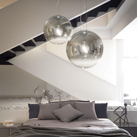 Suspended luminaire Mapa Sp1 D20 Bianco 9148         