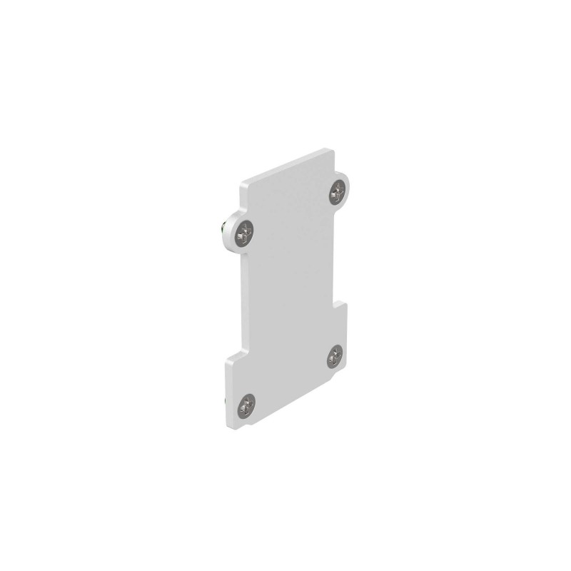 Accessory EGO END CAP RECESSED SENZA FORO WH           - 1