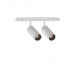 Magnetic luminaire EGO_TRACK_DOUBLE_24W_3000K_ON-OFF_WH          - 1