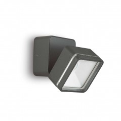 Wall Luminaire OMEGA_AP_SQUARE_ANTRACITE_4000K          - 1