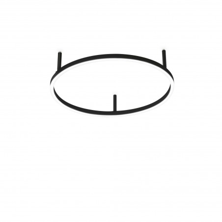 Ceiling luminaire ORACLE SLIM PL D050 ROUND BK 3000K          - 1