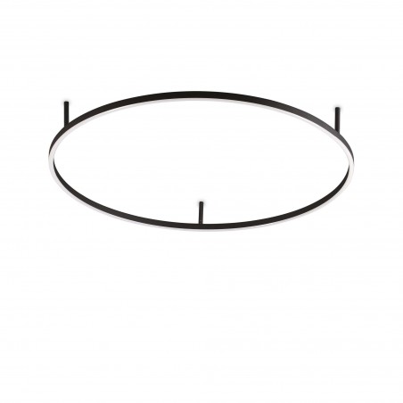 Ceiling luminaire ORACLE SLIM PL D090 ROUND BK 3000K          - 1