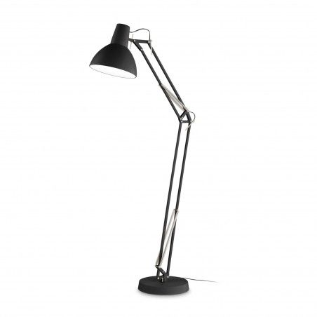 Floor lamp WALLY PT1 TOTAL BLACK           - 1