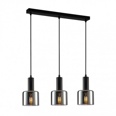 Suspended luminaire PND-65342-3-BK+SG  - 1