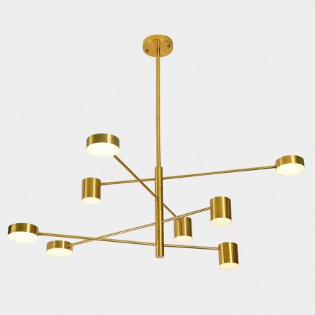 Suspended luminaire PND-16374-8-COP-3K  - 1