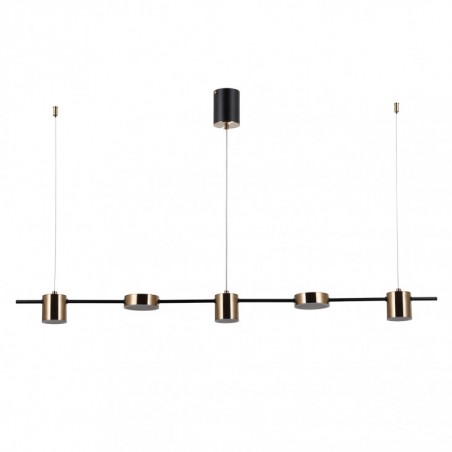 Suspended luminaire PND-16374-5-BK-3K  - 1