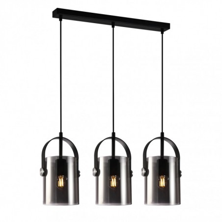 Suspended luminaire PND-32453-3-BK+SG  - 1