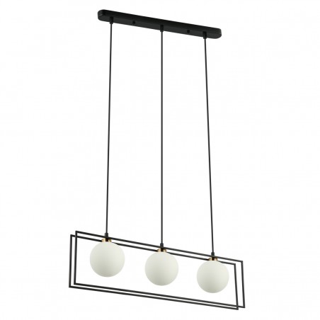 Suspended luminaire PND-53423-3-BK  - 1