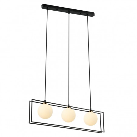 Suspended luminaire PND-53423-3-BK