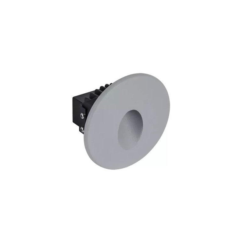 Wall Recessed Luminaire   AZYL LED C 1,6W GREY 4000K