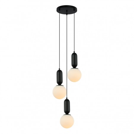 Hanging lamp PND-02340-3S-BK