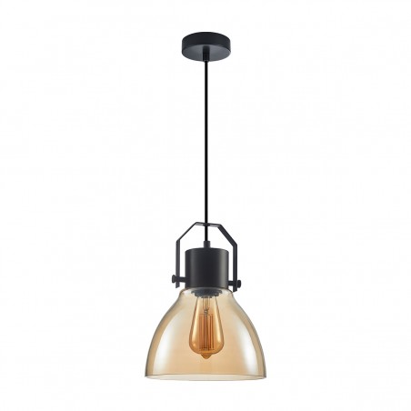 Hanging lamp PND-22371-1-BK+AMB  - 1