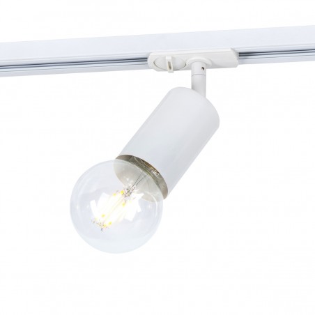 The lamp is mounted on a rail 922103-1-WH - 1
