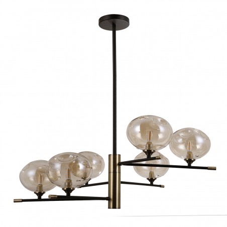 Hanging lamp PND-58856-6-MB-AB  - 1