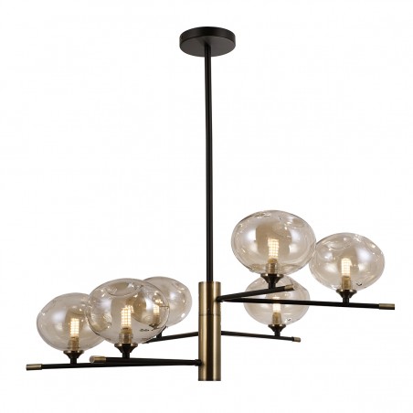 Hanging lamp PND-58856-6-MB-AB