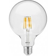 Filamentinė LED lempa E27 8W 3000K A95  - 1