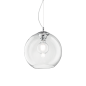 Suspended luminaire Nemo Sp1 D30 Trasparente 52809         
